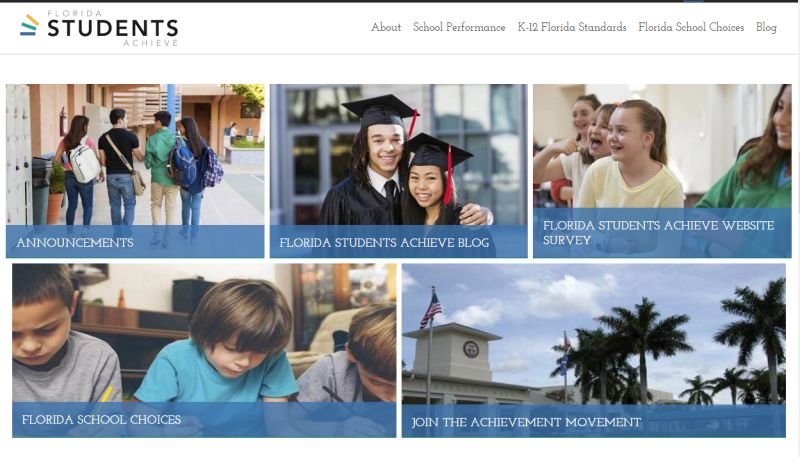 Florida Students Achieve Website